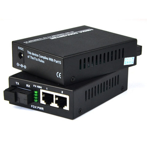 Trung Quốc Nhà máy 2 cổng Gigabit <span class=keywords><strong>Internet</strong></span> sợi quang để RJ45 phương tiện truyền thông chuyển đổi giá - Product Image 1
