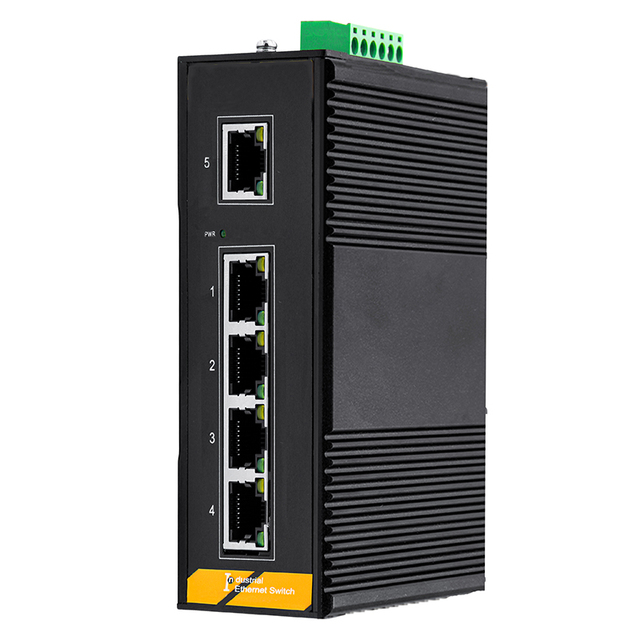 KEXINT Gigabit 5 electrical port industrial grade (POE) Power Over Ethernet Switch