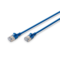 Cable de red blindado Extra delgado de 32AWG Cat6A, conector RJ45 suave y Flexible, Cables de comunicación de línea de datos Ethernet delgados de F-FTP