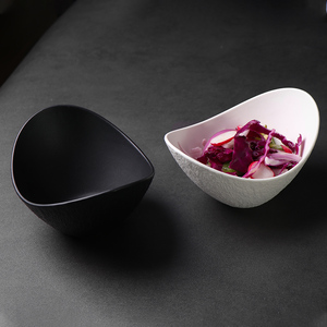 ชุดเครื่องใช้บนโต๊ะอาหารเซรามิกชามสลัดเซรามิกผิวด้าน - Product Image 3