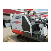 Moissonneuse-batteuse multifonctionnelle pour la récolte du riz, du blé, du colza, du manioc et des céréales, largeur de travail de 2000 mm, moteur de 90 à 120 CV