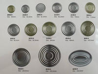 Couvercles en fer blanc à ouverture facile (EOE) pour boîtes de conserve alimentaires, qualité alimentaire, non rechargeables, vente en gros