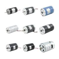 Mini Motores de CC con Escobillas Permanentes TYHE de 50 mm, 12 V, 24 V, Bajo Torque, 80 mnm, Alta Potencia, 50 W, Alta Velocidad, 6000 rpm, con Certificación CE y RoHS
