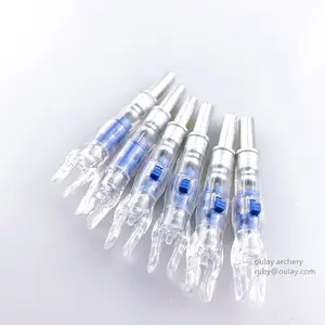 Dễ Dàng Tắt Mới Thắp Sáng Mũi Tên 6.2Mm Carbon Mũi Tên Nhựa Nocks Với ON-Off Chuyển Đổi Không Có Công Cụ Cần Thiết Cho Đêm Săn Bắn - Product Image 1