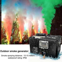 Igracelite Machine à fumée 3000W intérieure/extérieure IP65, Jet vertical DMX512 pour Mariage, Concert, Révélation du Sexe