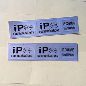 Изготовленный на заказ водостойкий липкий матовый Золотой ярлык с контактами наклейка с номером телефона и названием компании для фирменного стикера - Product Image 1