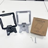 Support portable pliable et réglable pour ordinateur portable et tablette, en acier carbone de luxe, ajouré pour une dissipation thermique optimale