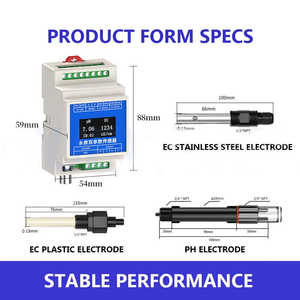PHEC 2-in-1 Sensor for Agricultural Water Quality Monitoring, Electrode Probe, Conductivity, and Acid-Base <b>Tester</b> - Product Image 2