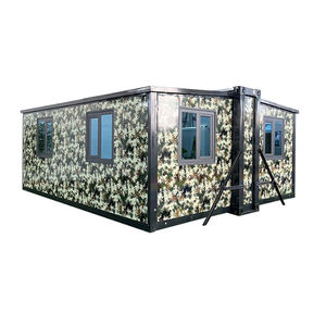 Casa contenedor expandible de 40 pies al por mayor cabina prefabricada hecha de panel sándwich para vivir - Product Image 4