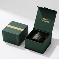 Boîte d'emballage rigide personnalisée avec logo, fermeture magnétique, pour produits vitaminiques, emballage cadeau avec insert
