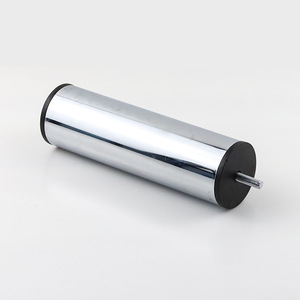 Cylindrical Straight Furniture <b>Leg</b> 50mm60mm Cold-Rolled Steel Heavy Duty Bed Support - Product Image 2