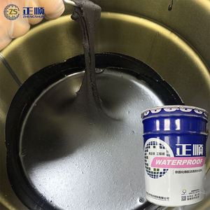Non-Cured <b>Rubber</b> Asphalt Waterproof Coating Durable Eco-Friendly for Bathroom Exterior Wall Roof Cracks Leakage Repair Filling - Product Image 1