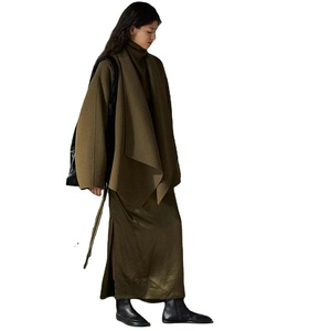 <span class=keywords><strong>Cappotto</strong></span> lungo in lana Double-faced autunno nuovo stile <span class=keywords><strong>cappotto</strong></span> pendolare <span class=keywords><strong>senza</strong></span> colletto da donna - Product Image 1