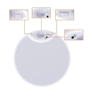 2023 nouveau plafonnier LED à Induction, <span class=keywords><strong>couloir</strong></span> de maison, <span class=keywords><strong>lumière</strong></span> à Induction <span class=keywords><strong>automatique</strong></span> du corps humain, <span class=keywords><strong>lumière</strong></span> d'armoire à batterie sèche 4 A - Product Image 5
