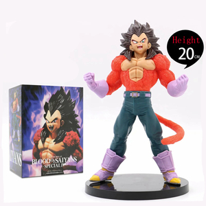 Nouveau Design vente en gros, produit OEM, jouets de personnage en PVC, modèle d'action Goku vs végéta <span class=keywords><strong>Super</strong></span> <span class=keywords><strong>Saiyan</strong></span> 4 DBZ, boîte de couleur Anime - Product Image 5
