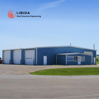 Entrepôt préfabriqué OEM, bâtiments préfabriqués, structure en acier, entrepôt en panneaux PIR préfabriqués
