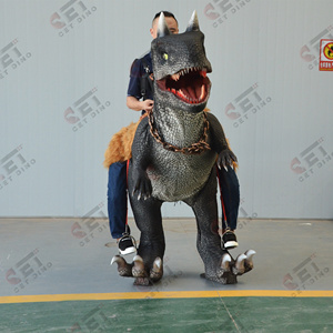 Costume de <span class=keywords><strong>dinosaure</strong></span> robotique réaliste Cetdino d'inspiration <span class=keywords><strong>Jurassic</strong></span> <span class=keywords><strong>World</strong></span>, à chevaucher, pour spectacle scénique - Product Image 3