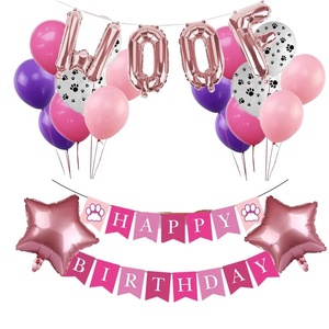 Decorazioni per Festa di Compleanno per <span class=keywords><strong>Cani</strong></span>, Kit Completo con <span class=keywords><strong>Palloncini</strong></span> 'Woof' - Product Image 5