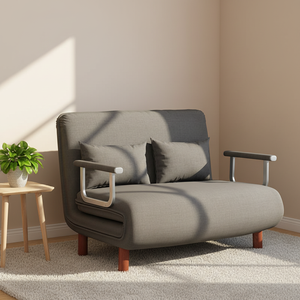 Sofá Cama Moderno y Económico para Sala de Estar, Minimalista, Convertible, Plegable, Sofá Cama Plegable Convertible - Product Image 1