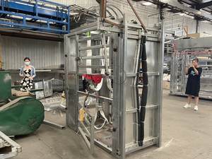 Équipement de bétail de haute qualité/coupe de sabot/équipement d'élevage de chute unité de coupe de sabot de bétail en acier vertical - Product Image 3