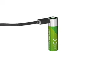 대용량 친환경 및 안전 충전식 배터리 1.5v AA 충전식 USB 포트 포함