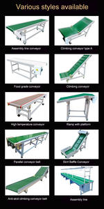 Fabrika doğrudan satış küçük alüminyum profil çerçeve Mini PVC PU bant konveyör düz konveyör bant makinesi için depo - Product Image 6