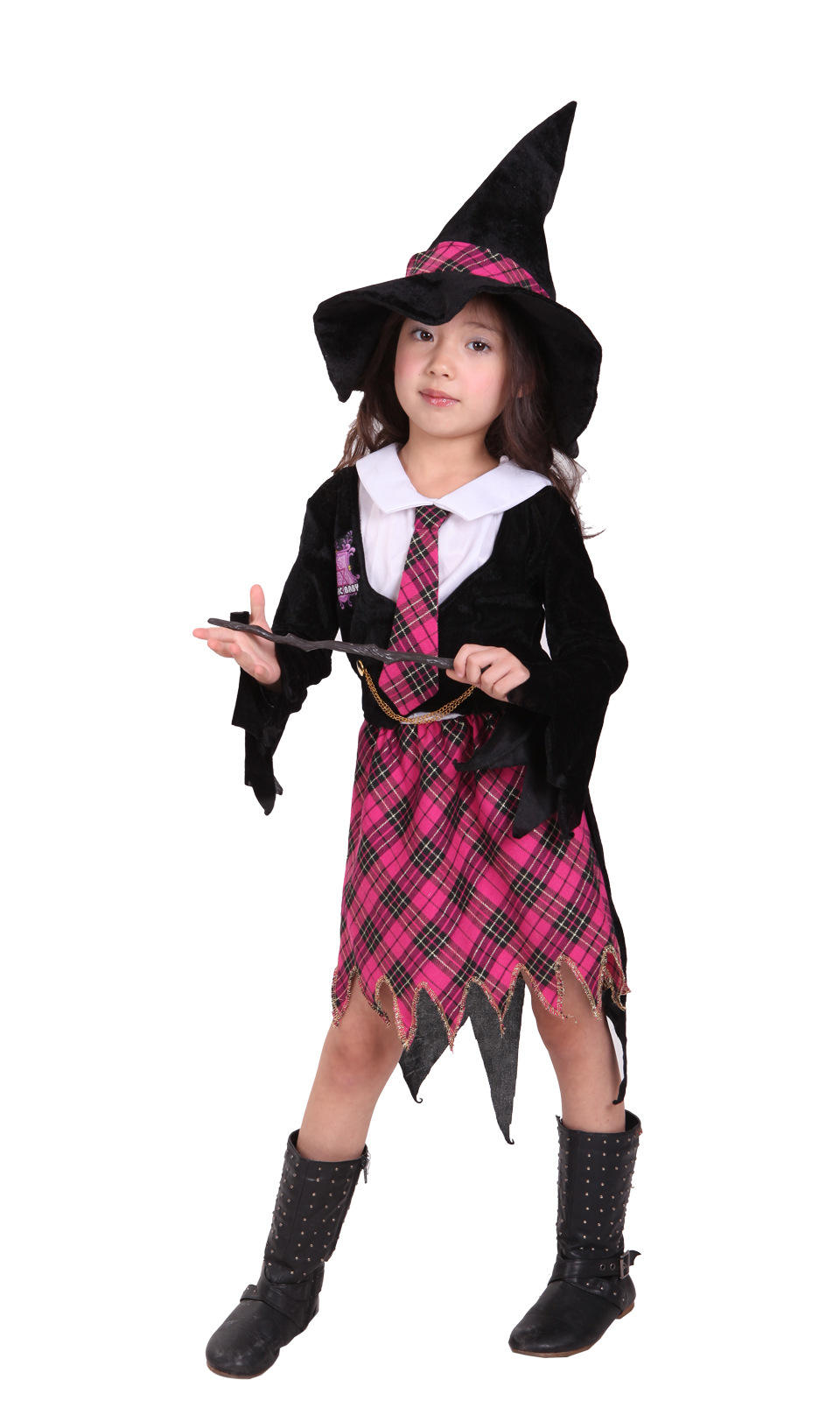 Plaid Witch Costume