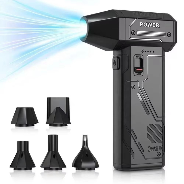 130000 Rpm Electric Violent Dust Portable Small air Blowers Fans Turbo High Pressure Mini air Blower High Speed Turbo Jet Fan