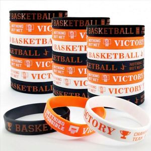 Pulsera Personalizada con Logotipo, Brazalete de Silicona para Regalos Promocionales, Deportes, Baloncesto, Pulsera de Goma - Product Image 5