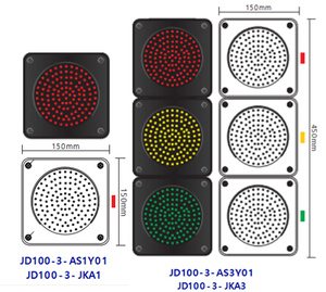 Feu de signalisation LED haute luminosité avec minuteur de <span class=keywords><strong>compte</strong></span> <span class=keywords><strong>à</strong></span> <span class=keywords><strong>rebours</strong></span> 200mm 300mm, étanche, pour toutes les conditions météorologiques - Product Image 5