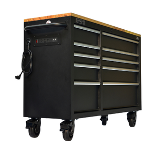 Armoire à outils 10 tiroirs livraison rapide outils chariot roulant boîte à outils en acier enduit de poudre pour garage de mécanicien - Product Image 1