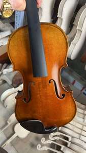 <span class=keywords><strong>Viola</strong></span> hecha a mano de <span class=keywords><strong>15</strong></span> <span class=keywords><strong>pulgadas</strong></span>, abeto sólido y arce con buen sonido, buen grano, cinco cuerdas, puente Aubert - Product Image 2
