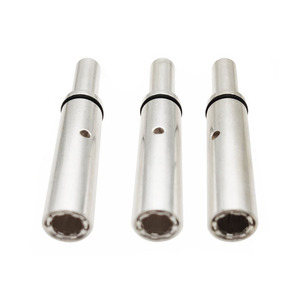 Ev Connectors Ac Dc Terminal Crown Spring <b>Socket</b> Pin Connector 60A 200A Optional High Frequency <b>Multi</b> Core Silver Adb013 - Product Image 3