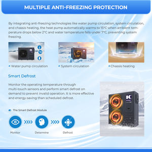 8 kw 16kw 1 Phase <span class=keywords><strong>Mono</strong></span> Block HVAC System R290 Refrigerantair Source air Monoblok <span class=keywords><strong>Pompe</strong></span> à <span class=keywords><strong>chaleur</strong></span> pour radiateur domestique - Product Image 6