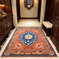 Tapis en nylon de haute qualité de style européen et turc, doux, tufté, durable, imprimé, taille et design personnalisés pour salon, hôtel
