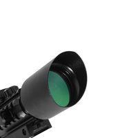 Loupe de visée tactique longue portée rouge vert illumination télescopique réticule réflexe chasse à vue monoculaire 2.5x-10x