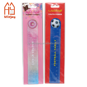 Règle flexible en PVC souple <span class=keywords><strong>de</strong></span> dessin animé personnalisé pour les étudiants conception football personnalisé cadeaux d'affaires promotionnels règle d'échelle scolaire - Product Image 4