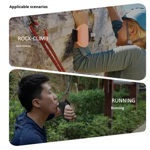 Promotion Sport Outdoor Fitness Cycling Sports Wrist <b>Running</b> Portable Silicone PVC <b>Water</b> Bottle for Arm Use - Product Image 3