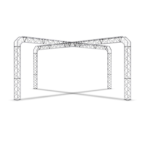 Nhôm Thiết Kế Đám Cưới Thiết Lập Đơn Giản <span class=keywords><strong>DJ</strong></span> Thiết Bị Roof Stage Spigot Box Truss - Product Image 4