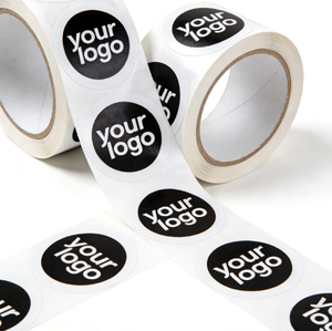 Etiqueta Adhesiva con Logotipo Personalizado, Impresa en Rollo, Plástico Impermeable, Papel Sintético, Adhesivo, Lámina Dorada, Etiqueta con Logotipo de Marca - Product Image 3
