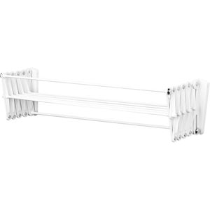 Extendable Wall Mounted Stainless Steel Space Saving Foldable Hanging <b>Rack</b> Indoor Outdoor Laundry <b>Clothes</b> Drying <b>Rack</b> - Product Image 3