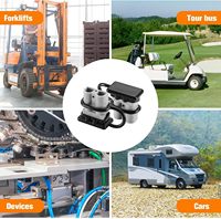 Connexion/déconnexion rapide de batterie de 50 ampères, kit de connecteur de prise de câble de cavalier pour treuil de récupération, chariot élévateur, systèmes de remorquage