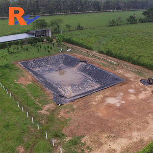 Géomembrane HDPE pour l'industrie du sel, les réservoirs d'eau, les bassins d'épuration des effluents laitiers et les bassins pour la faune aquatique de 1 acre - Product Image 1