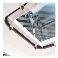 Qualité parfaite 800*500mm grand Rv lucarne lumière LED lucarne fenêtre pour camping-car caravane fenêtre avec bon prix