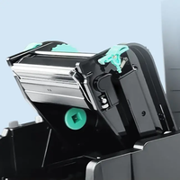 Godex EZ-120/130 G500 G530 EZ-1100Plus RT730I Printer Label Transfer termal untuk Label kain perhiasan Label tanda cuci kertas perak