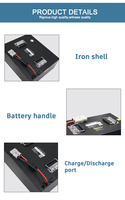 Batterie au lithium 60V 40Ah pour quad électrique 1500W avec BMS intelligent, cycle profond, longue autonomie