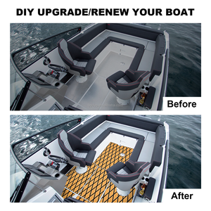 Revêtement <span class=keywords><strong>de</strong></span> pont <span class=keywords><strong>de</strong></span> bateau en mousse EVA antidérapant, imitation teck, anti-UV, personnalisable, pour yacht, vente en gros KT GuoMei - Product Image 6