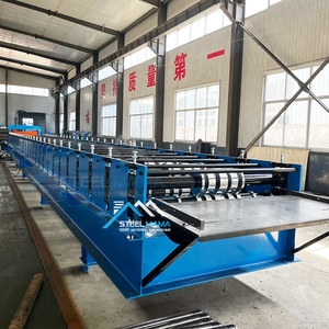 Rouleau de terrasse de plancher en métal galvanisé à grande vitesse formant la machine le noyau de boîte de vitesses de pompe à moteur de moteur de coupe sans arrêt le plus populaire - Product Image 6