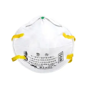 3 M 8210 Dust Respirator For General Working Place Filtration Efficiency More Than 95% Adult Szie White Color 160 EA/Case