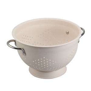 Metal <b>Colander</b> 5 Quart Powder Coated Self-draining Metal <b>Strainer</b> with Base - Product Image 2